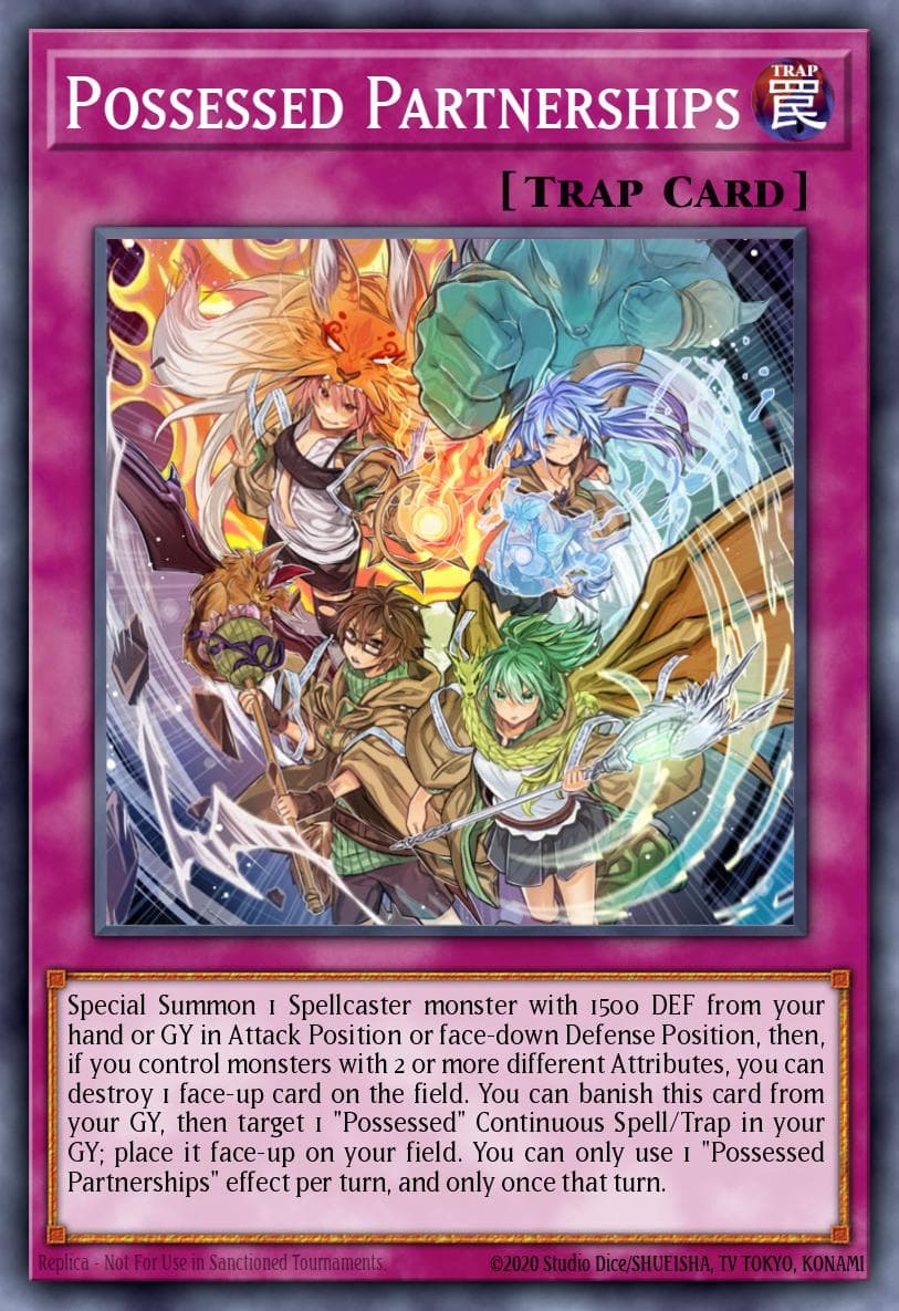 Carte Yu-Gi-Oh! Possessed Partnerships #038 — THE CHRONICLES DECK: Spirit Charmers (All-Foil Edition)