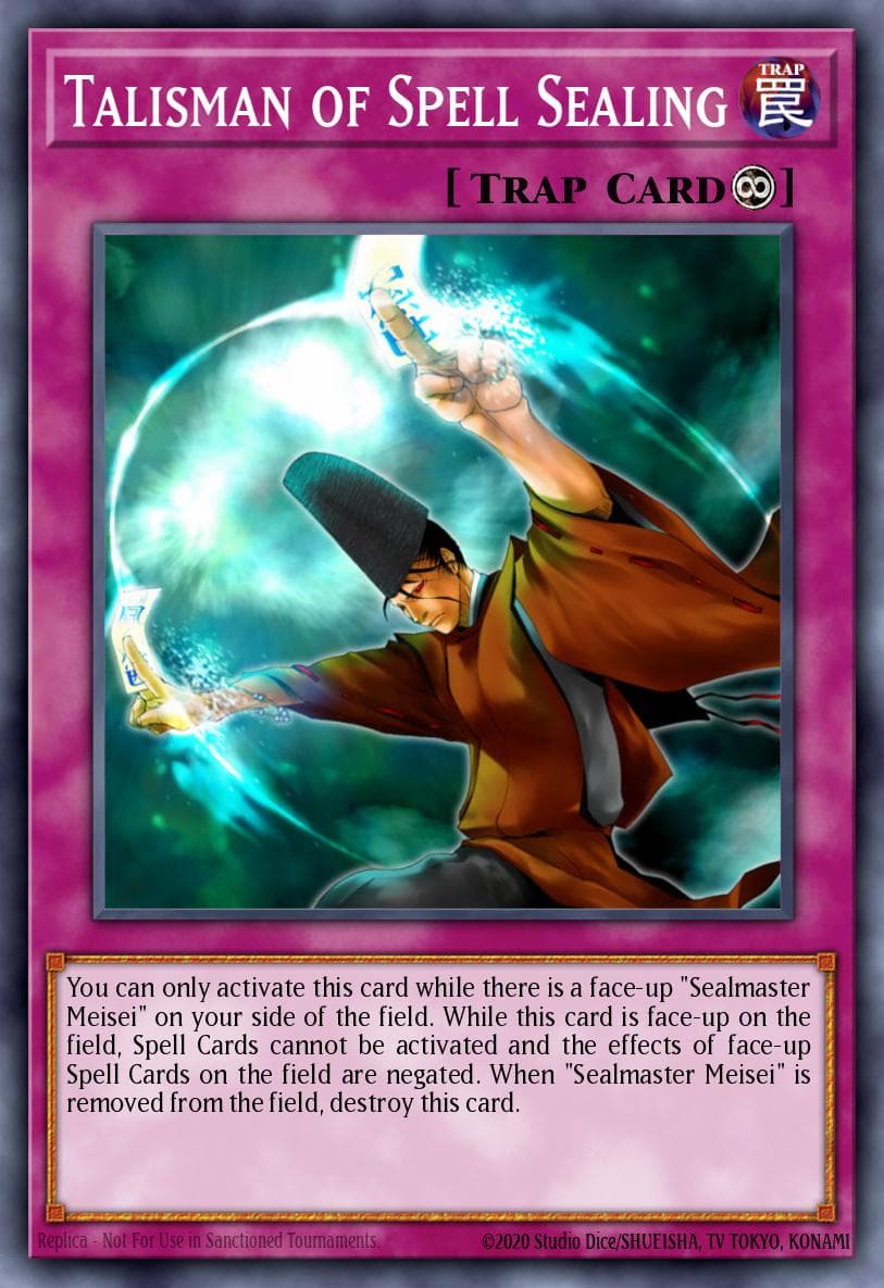 Carte Yu-Gi-Oh! Talisman of Spell Sealing #049 — Ancient Sanctuary