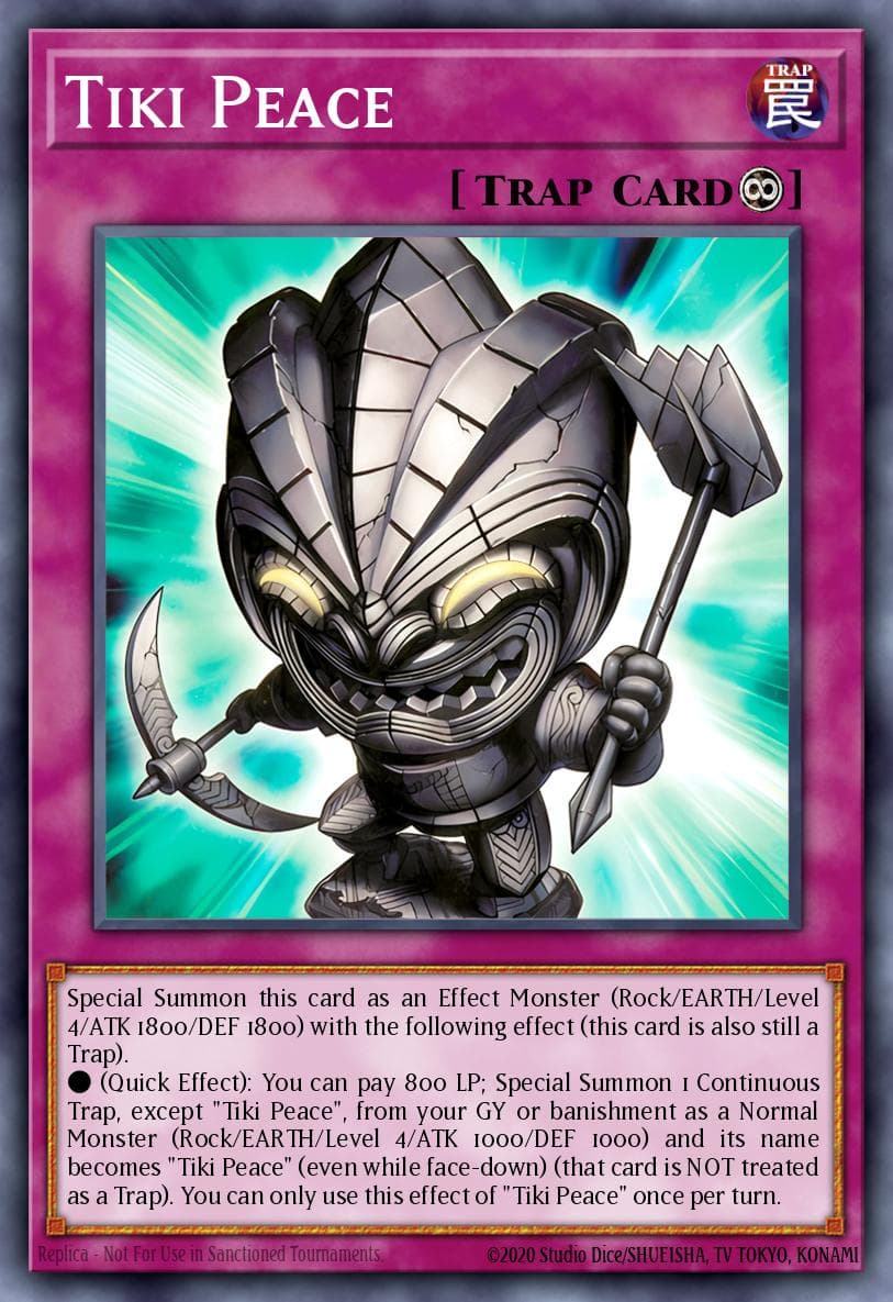 Carte Yu-Gi-Oh! Tiki Peace #089 — Alliance Insight