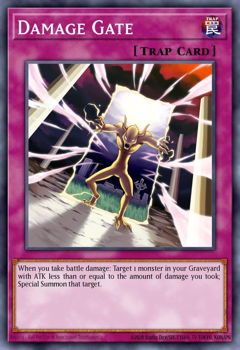 Carte Yu-Gi-Oh! Damage Gate #218 — Battle Pack 3: Monster League