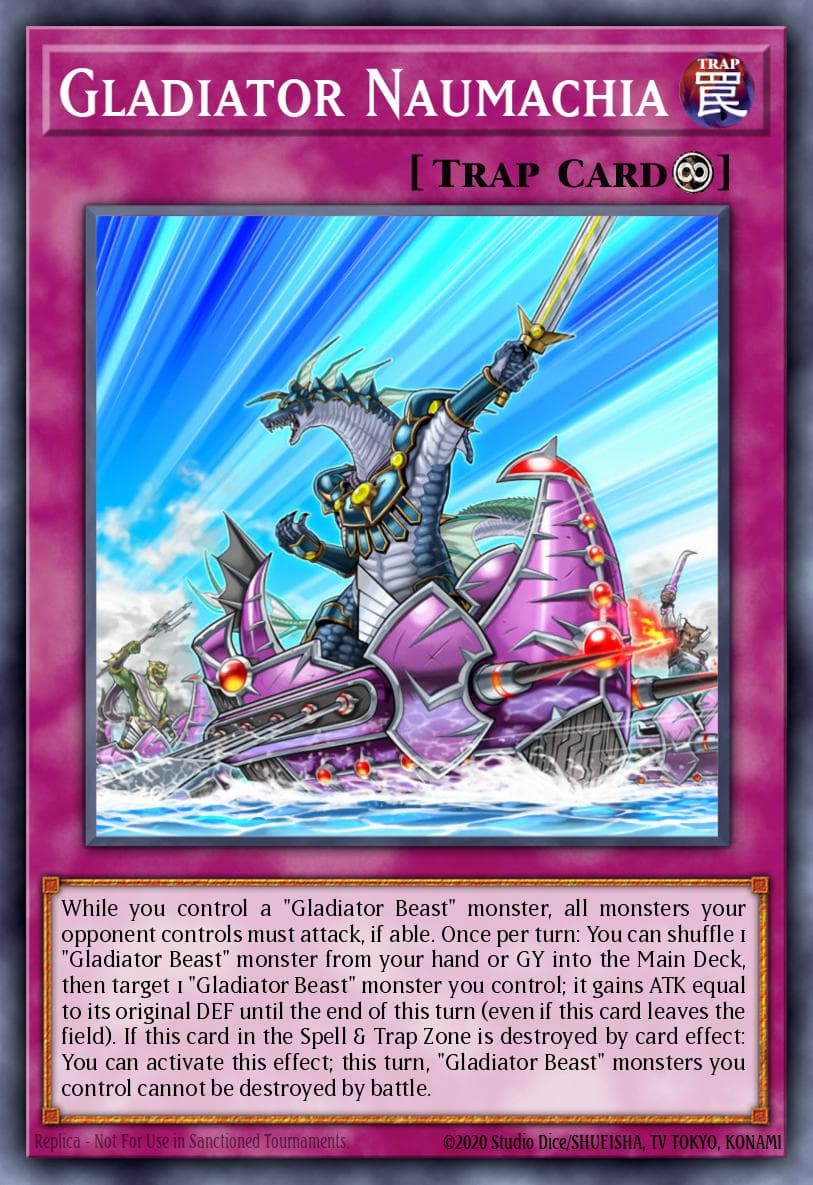 Carte Yu-Gi-Oh! Gladiator Naumachia #072 — Chaos Impact