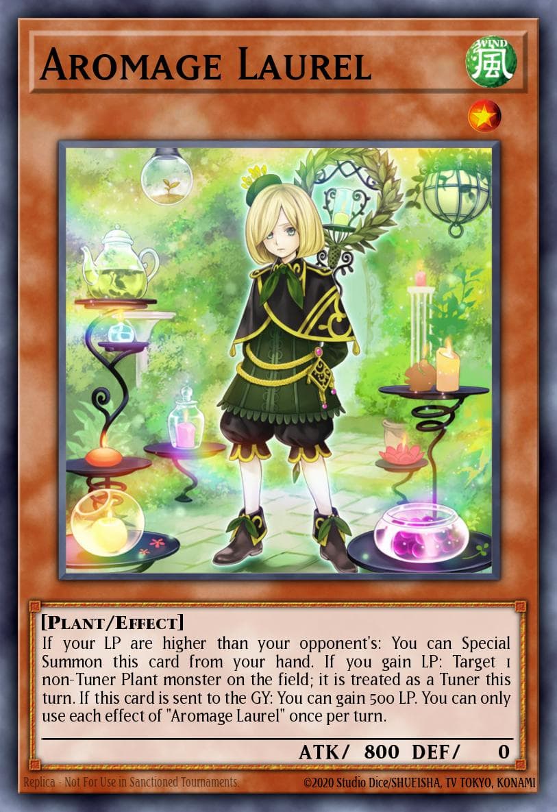 Carte Yu-Gi-Oh! Aromage Laurel #017 — Chaos Impact