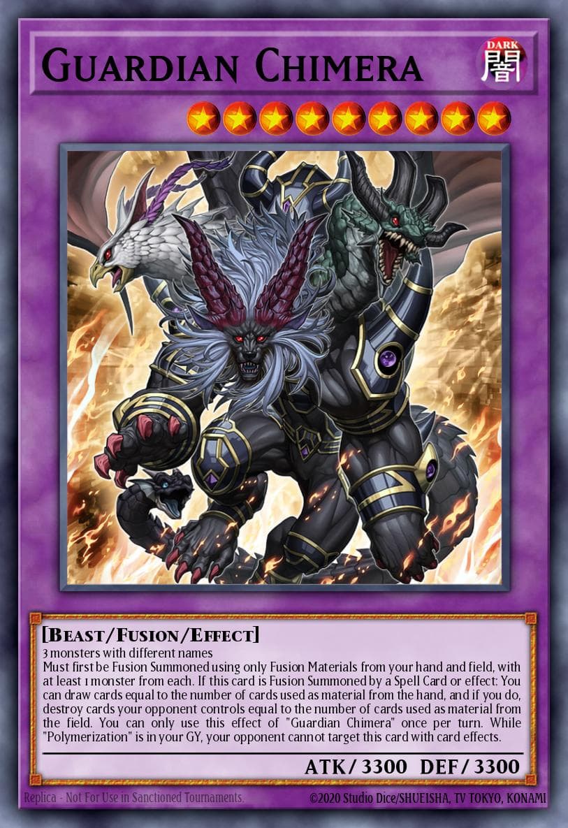 Carte Yu-Gi-Oh! Guardian Chimera #040 — Battle of Chaos
