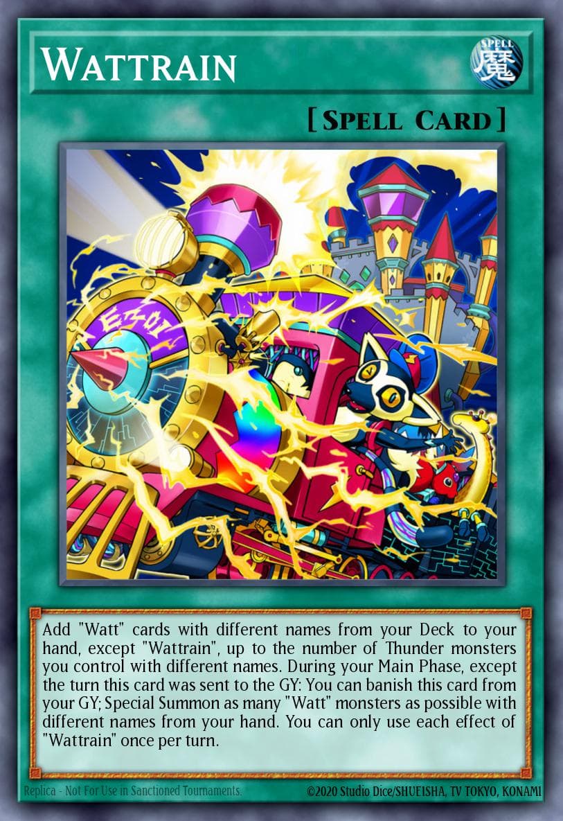 Carte Yu-Gi-Oh! Wattrain #060 — Chaos Impact
