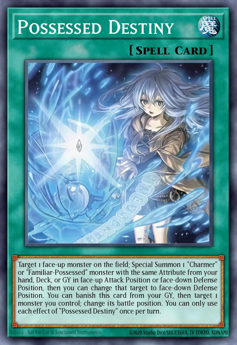 Carte Yu-Gi-Oh! Possessed Destiny #066 — Blazing Dominion