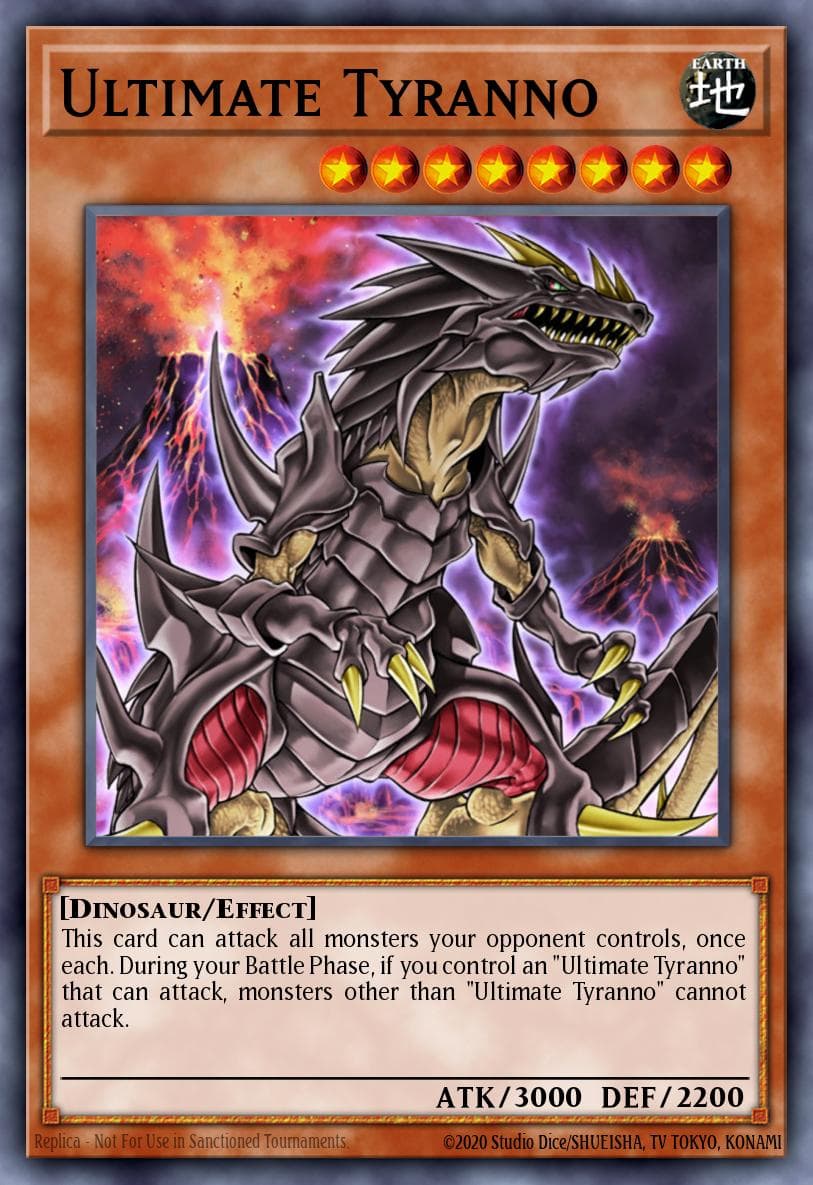 Carte Yu-Gi-Oh! Ultimate Tyranno #045 — Battle Pack 2: War of the Giants
