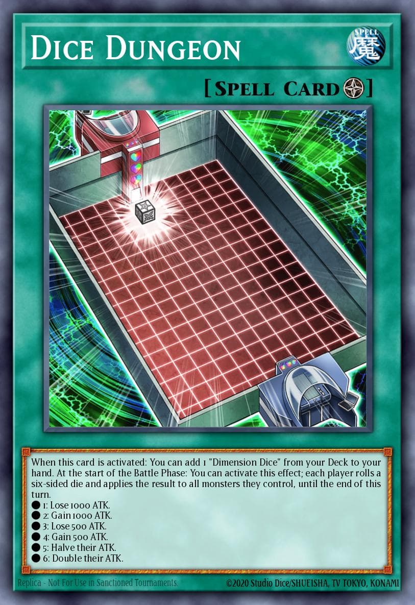 Carte Yu-Gi-Oh! Dice Dungeon #005 — Battles of Legend: Crystal Revenge