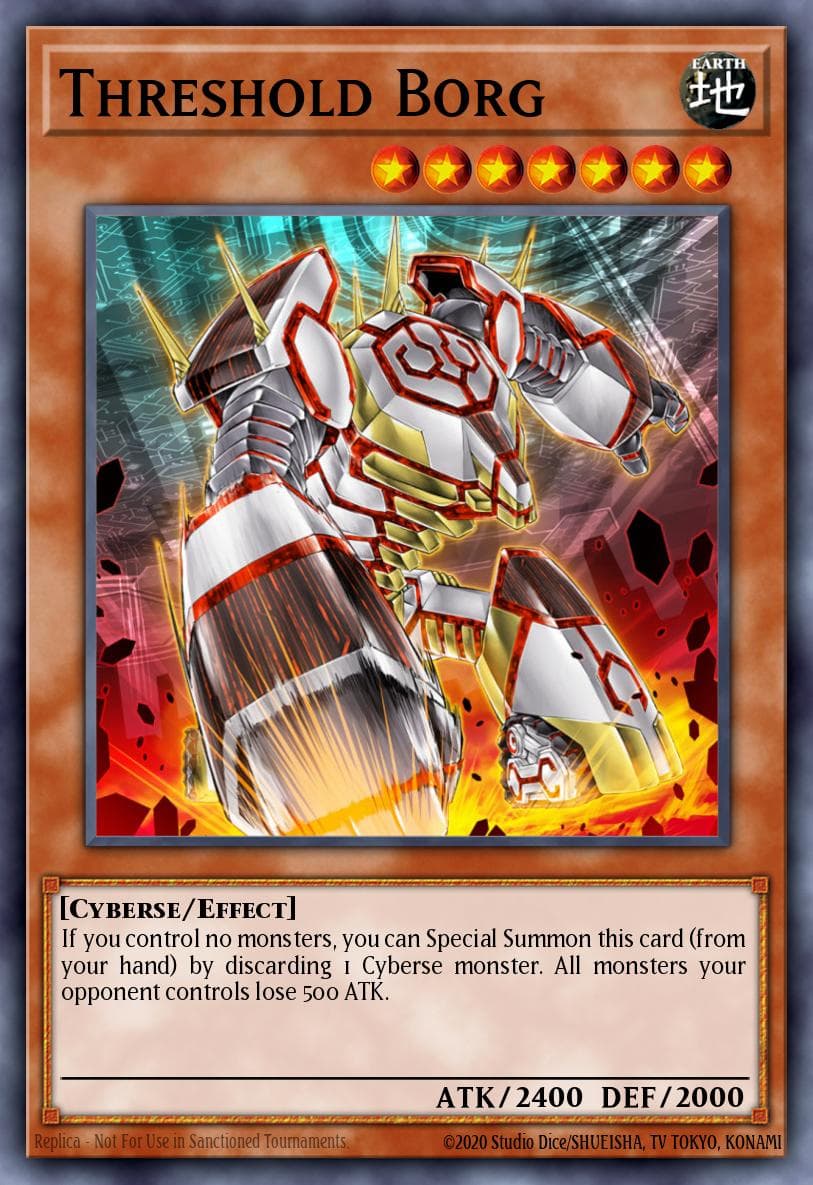 Carte Yu-Gi-Oh! Threshold Borg #095 — Burst of Destiny
