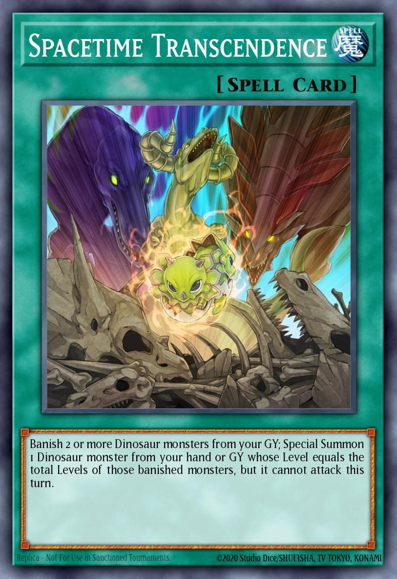 Carte Yu-Gi-Oh! Spacetime Transcendence #029 — Battles of Legend: Light's Revenge