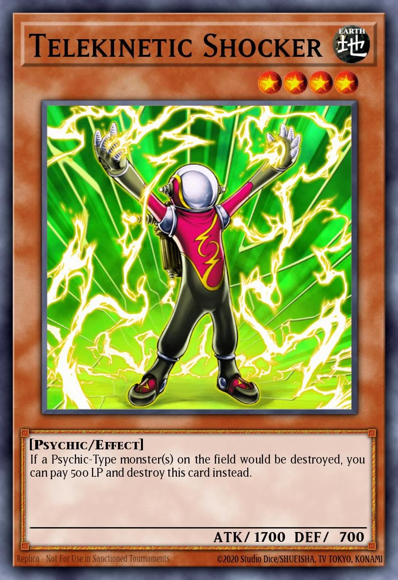 Carte Yu-Gi-Oh! Telekinetic Shocker #048 — Battle Pack 3: Monster League