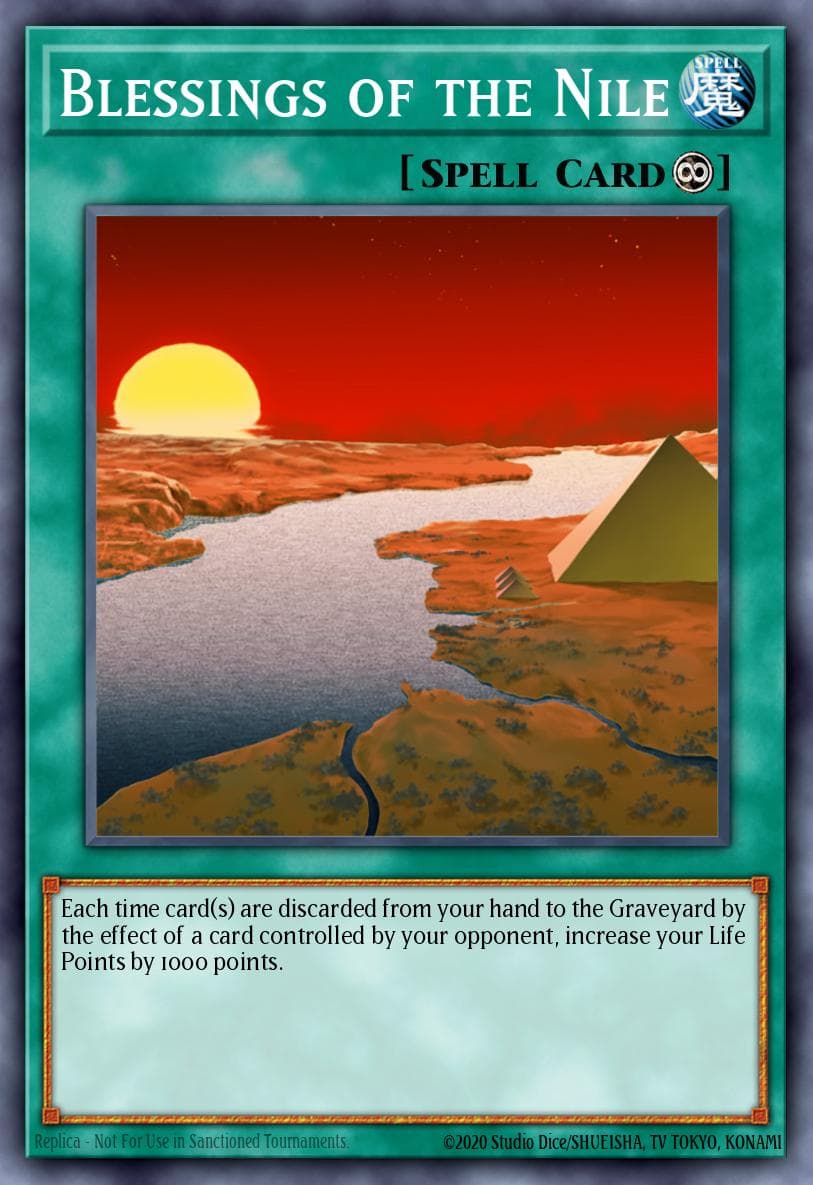 Carte Yu-Gi-Oh! Blessings of the Nile #090 — Ancient Sanctuary