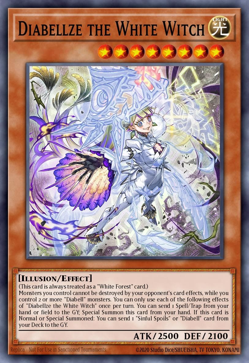 Carte Yu-Gi-Oh! Diabellze the White Witch #012 — Alliance Insight
