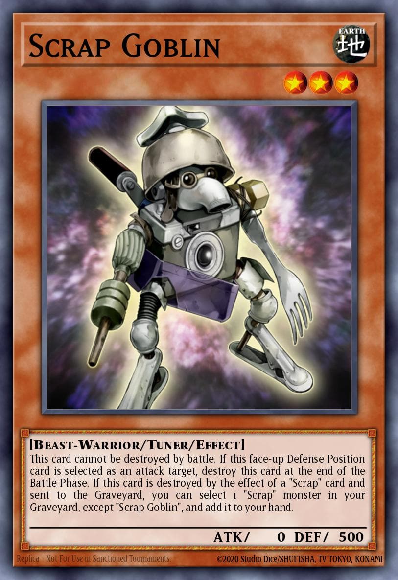 Carte Yu-Gi-Oh! Scrap Goblin #059 — Battles of Legend: Terminal Revenge