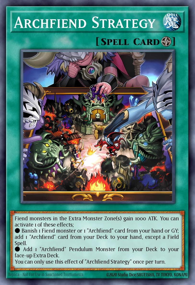 Carte Yu-Gi-Oh! Archfiend Strategy #060 — Burst Protocol