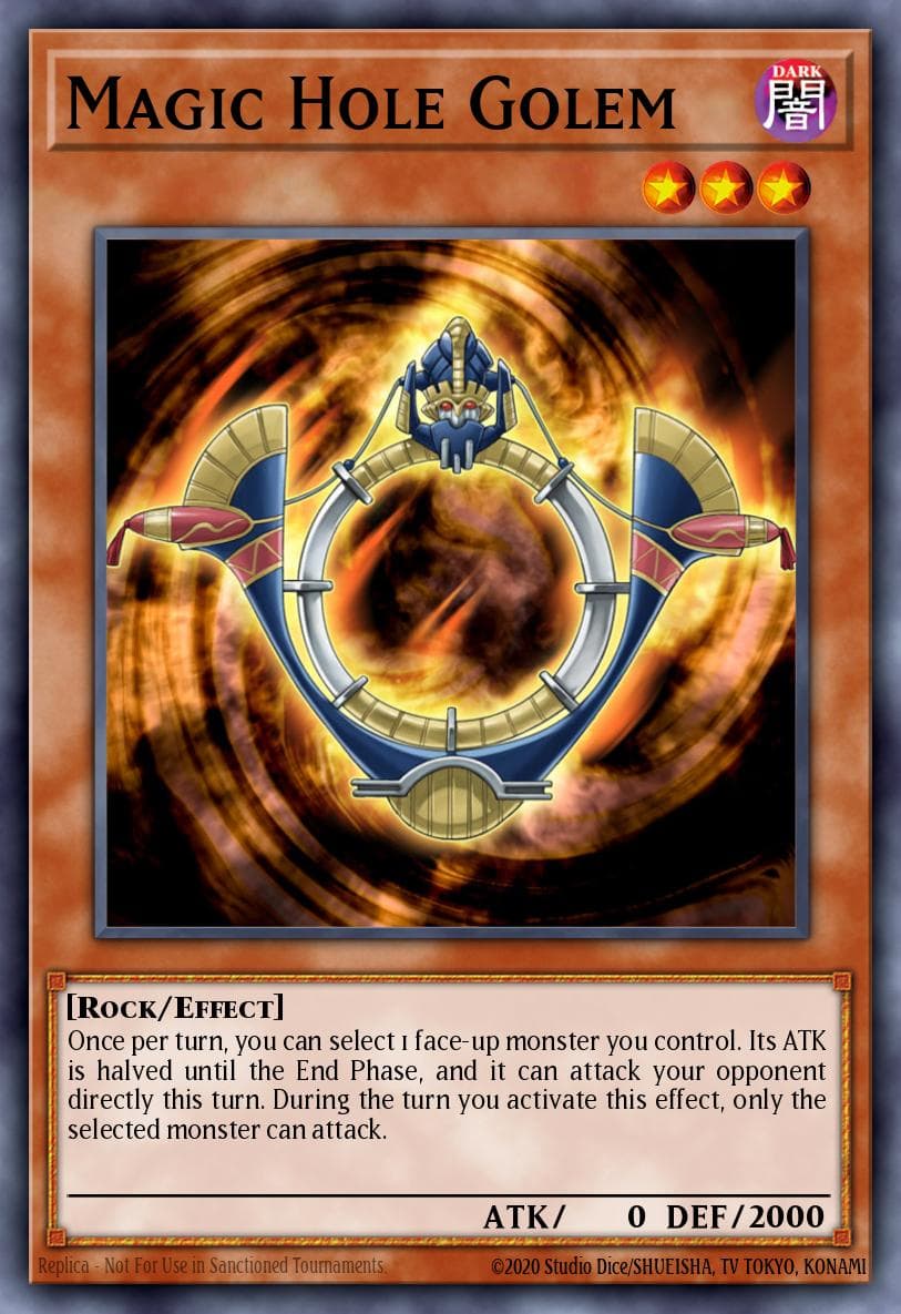 Carte Yu-Gi-Oh! Magic Hole Golem #008 — Absolute Powerforce