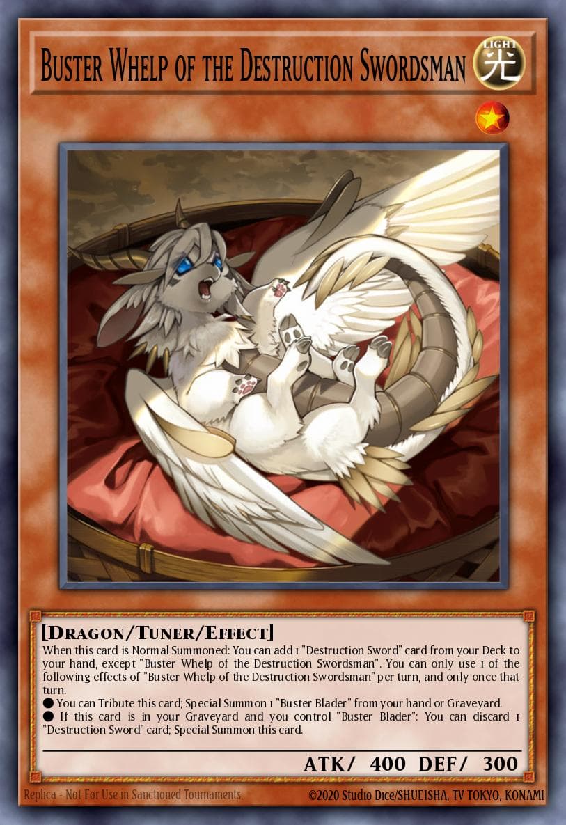 Carte Yu-Gi-Oh! Buster Whelp of the Destruction Swordsman #019 — Breakers of Shadow