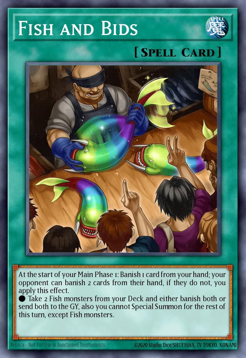 Carte Yu-Gi-Oh! Fish and Bids #086 — Alliance Insight