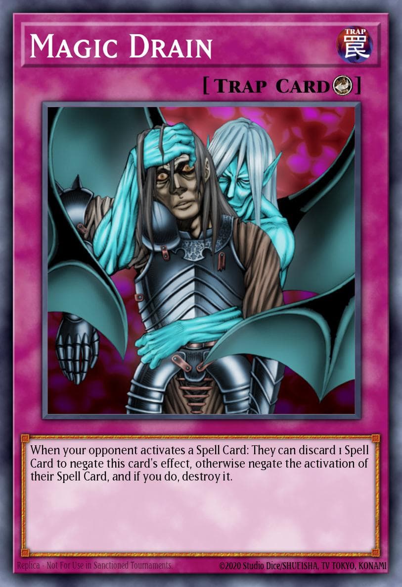 Carte Yu-Gi-Oh! Magic Drain #035 — Starter Deck: Yu-Gi-Oh! 5D's 2009