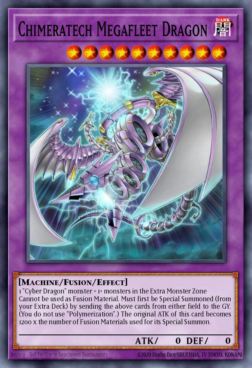 Carte Yu-Gi-Oh! Chimeratech Megafleet Dragon #085 — Battles of Legend: Armageddon