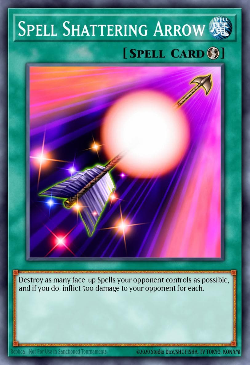 Carte Yu-Gi-Oh! Spell Shattering Arrow #003 — Astral Pack Seven