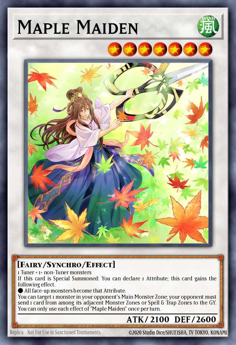 Carte Yu-Gi-Oh! Maple Maiden #042 — Battle of Chaos