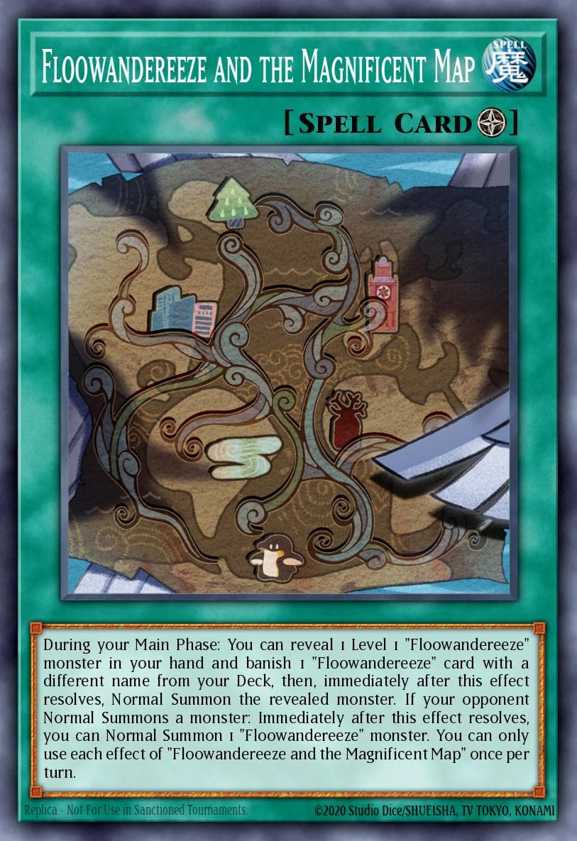 Carte Yu-Gi-Oh! Floowandereeze and the Magnificent Map #058 — Burst of Destiny