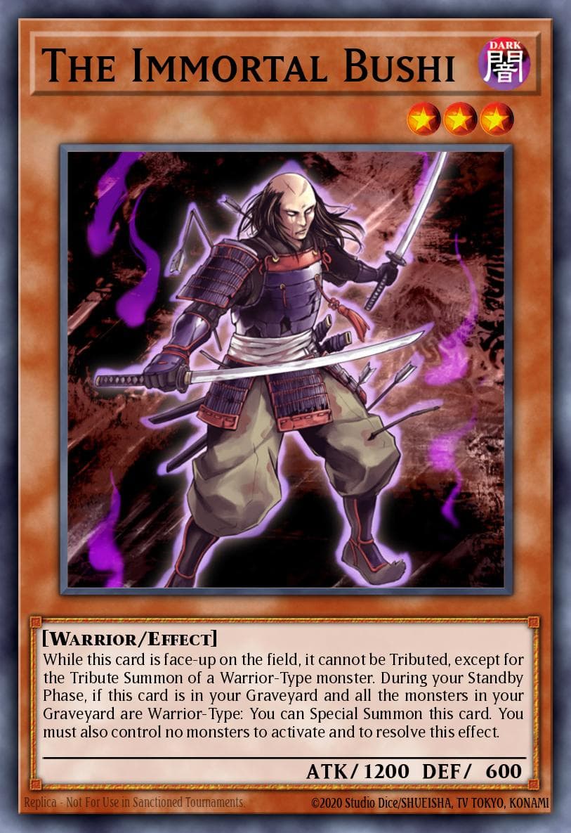 Carte Yu-Gi-Oh! The Immortal Bushi #036 — Battle Pack 3: Monster League