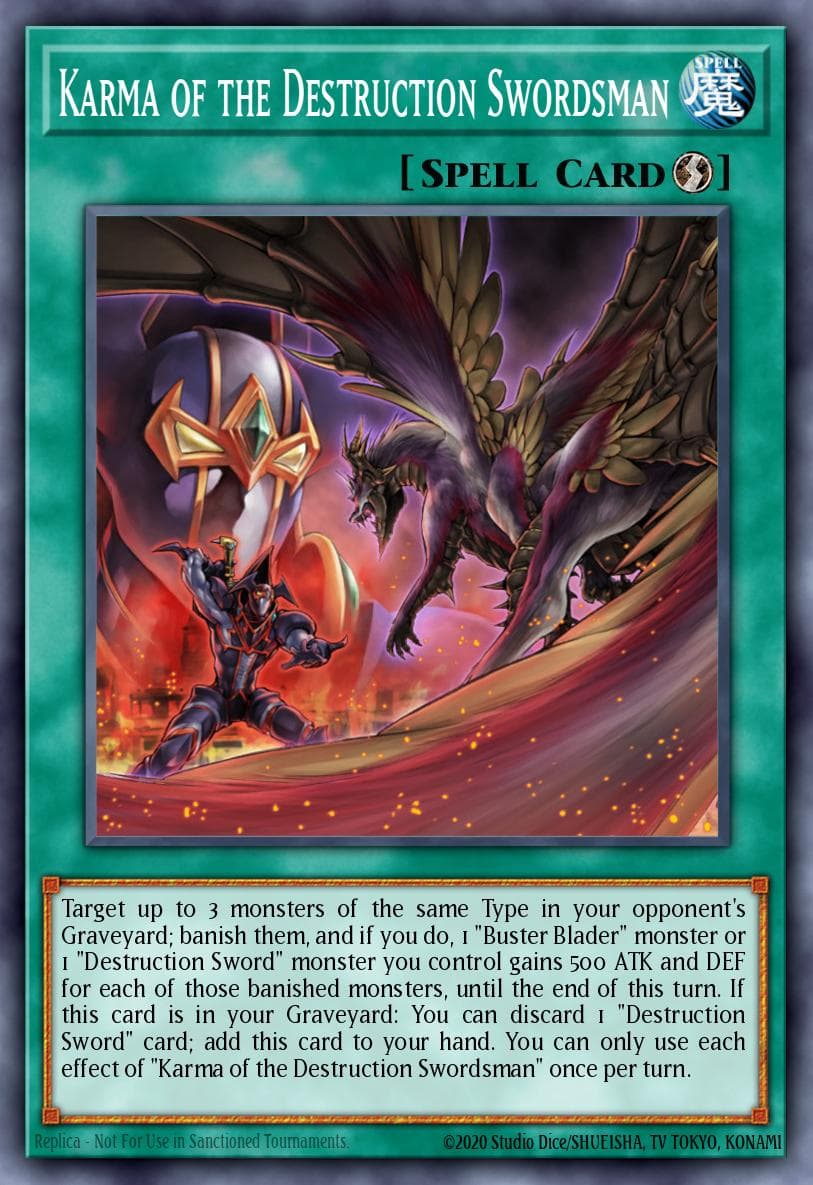 Carte Yu-Gi-Oh! Karma of the Destruction Swordsman #060 — Breakers of Shadow