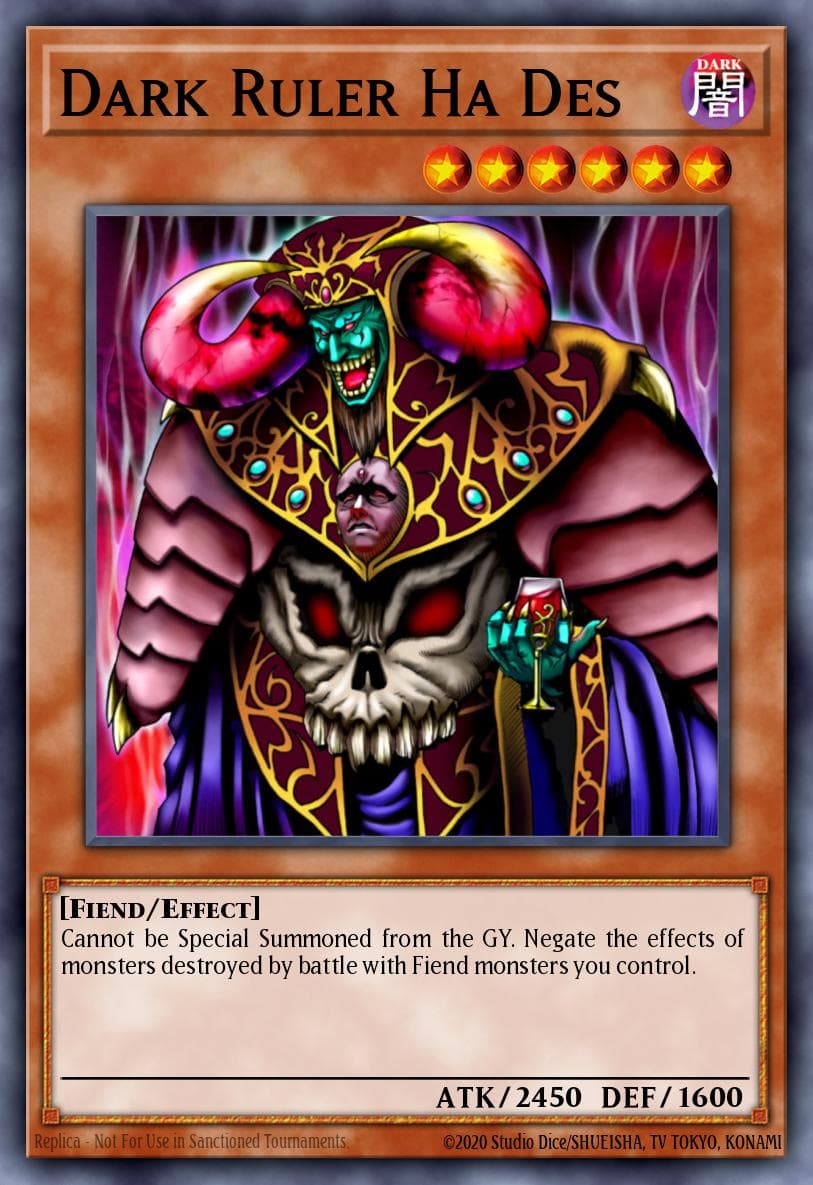 Carte Yu-Gi-Oh! Dark Ruler Ha Des #122 — Battle Pack: Epic Dawn
