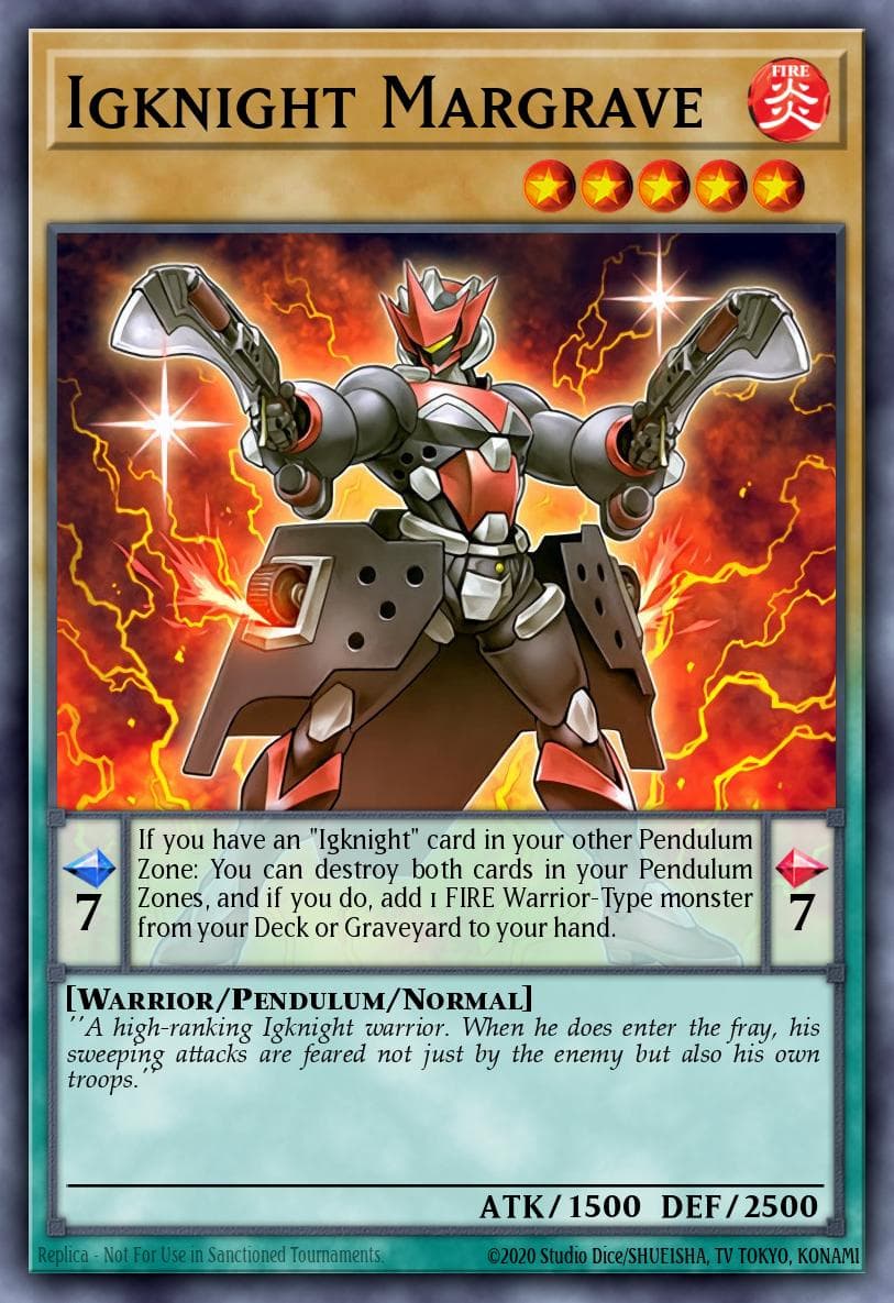 Carte Yu-Gi-Oh! Igknight Margrave #004 — Astral Pack Eight