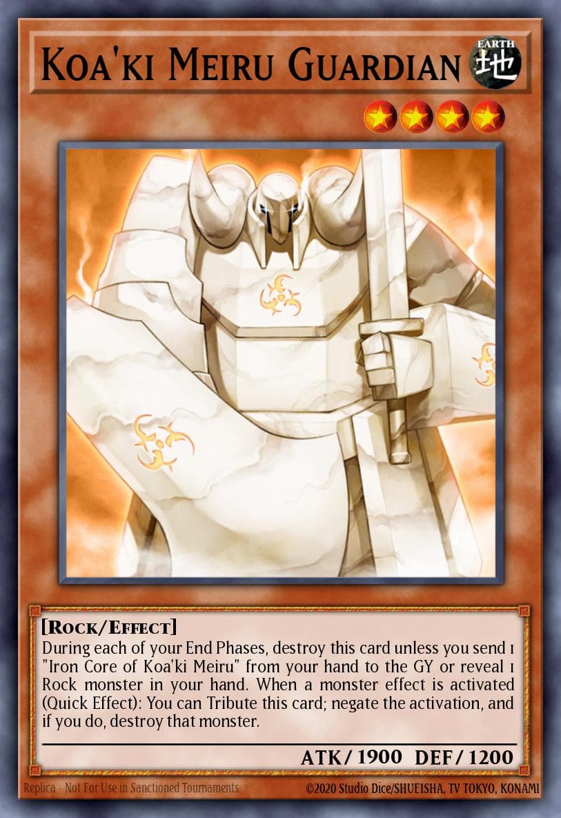 Carte Yu-Gi-Oh! Koa'ki Meiru Guardian #056 — Battle Pack 3: Monster League