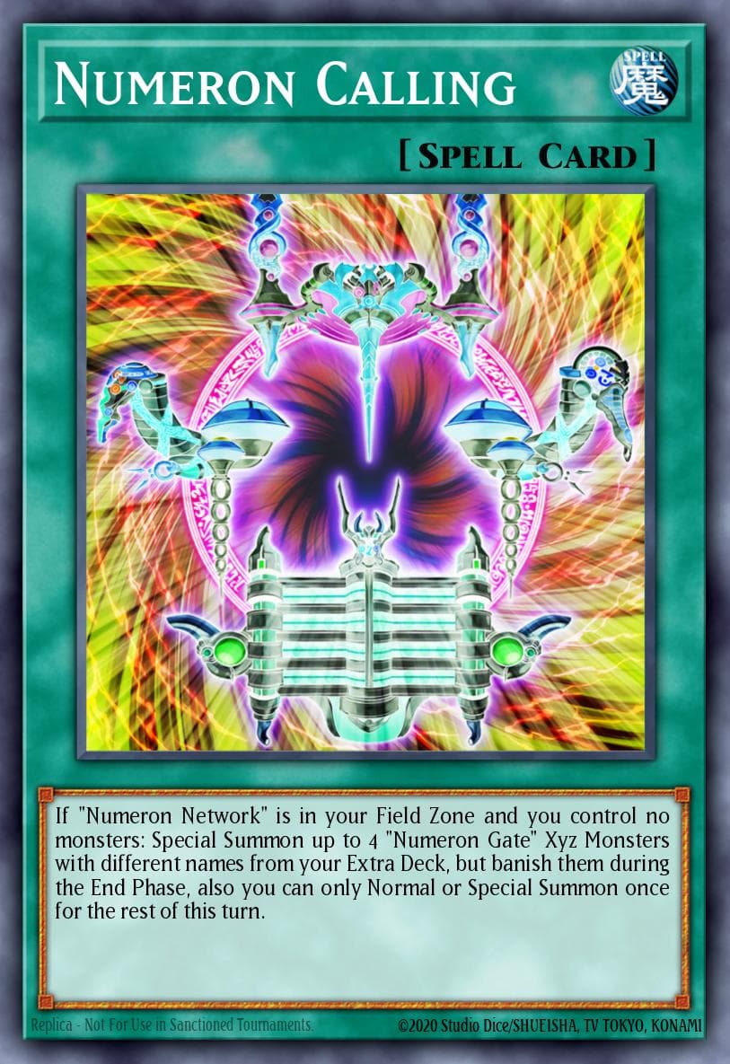 Carte Yu-Gi-Oh! Numeron Calling #027 — Battles of Legend: Armageddon