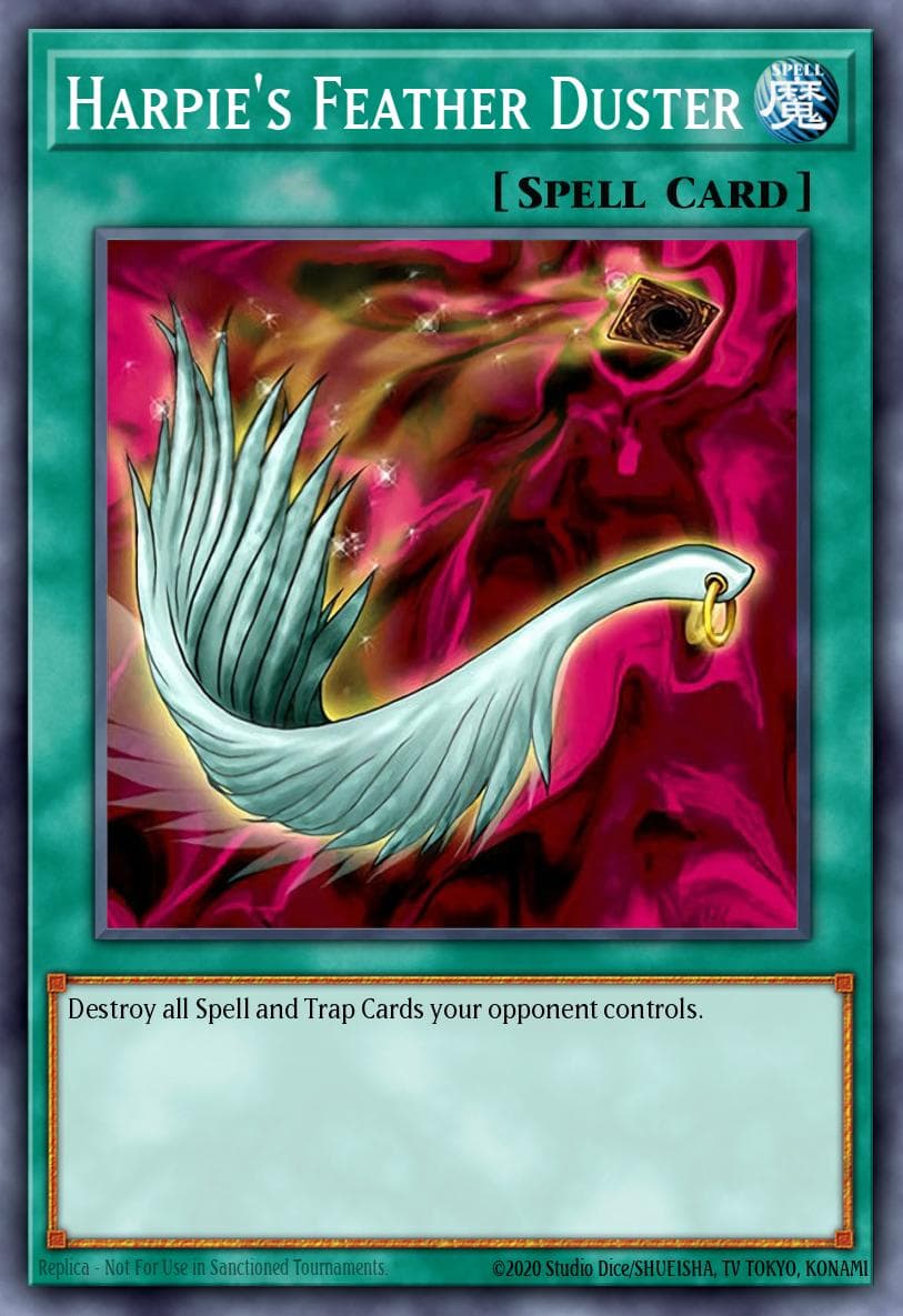 Carte Yu-Gi-Oh! Harpie's Feather Duster #035 — Battle Pack: Epic Dawn