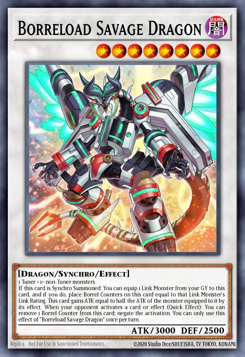 Carte Yu-Gi-Oh! Borreload Savage Dragon #083 — Battles of Legend: Crystal Revenge