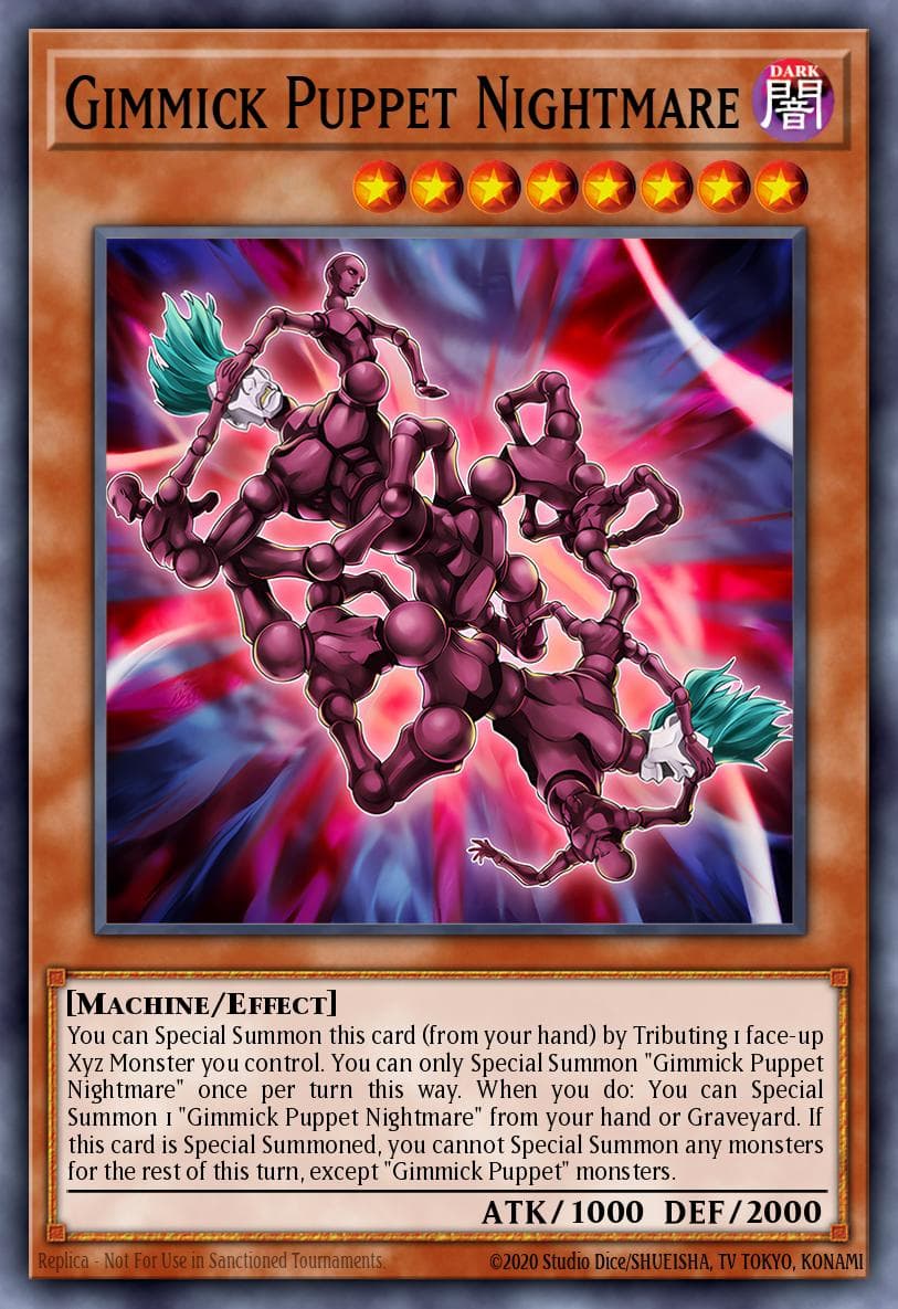 Carte Yu-Gi-Oh! Gimmick Puppet Nightmare #040 — Battles of Legend: Chapter 1