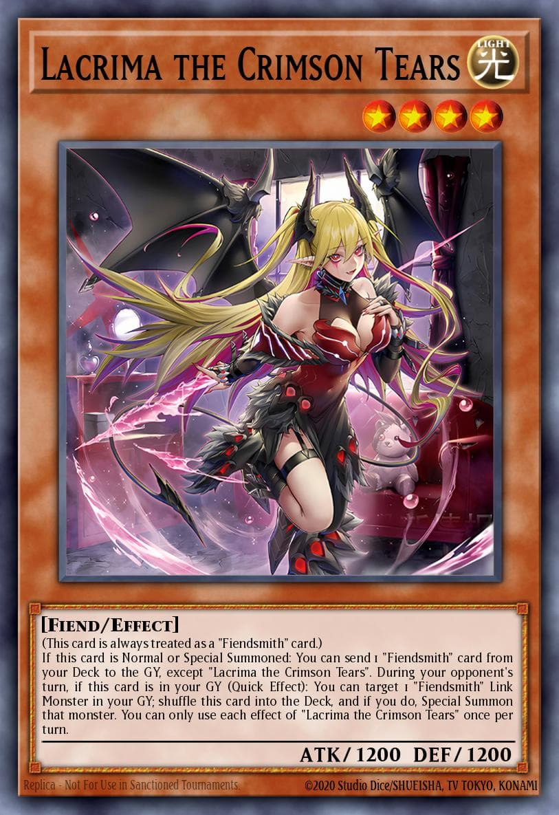 Carte Yu-Gi-Oh! Lacrima the Crimson Tears #081 — Battles of Legend: Glorious Gallery