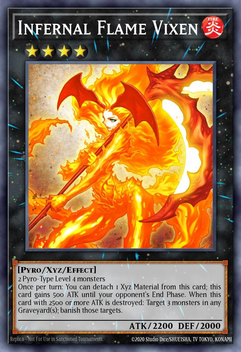 Carte Yu-Gi-Oh! Infernal Flame Vixen #087 — Cosmo Blazer