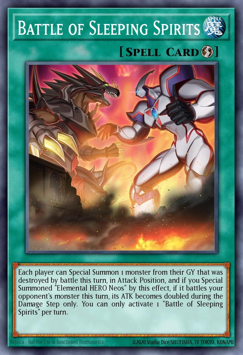 Carte Yu-Gi-Oh! Battle of Sleeping Spirits #009 — Battles of Legend: Crystal Revenge