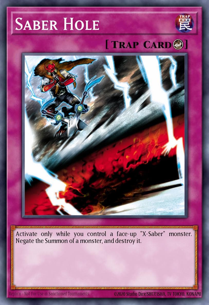 Carte Yu-Gi-Oh! Saber Hole #073 — Absolute Powerforce