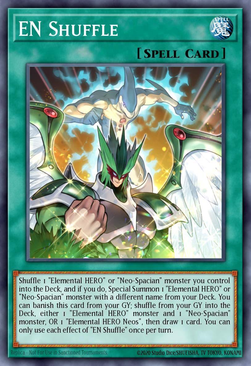 Carte Yu-Gi-Oh! EN Shuffle #008 — Battles of Legend: Crystal Revenge