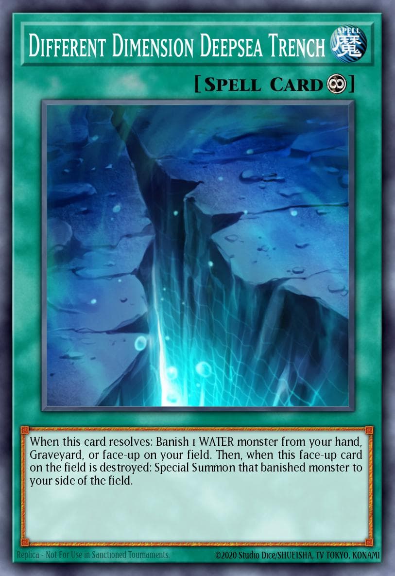 Carte Yu-Gi-Oh! Different Dimension Deepsea Trench #052 — Abyss Rising