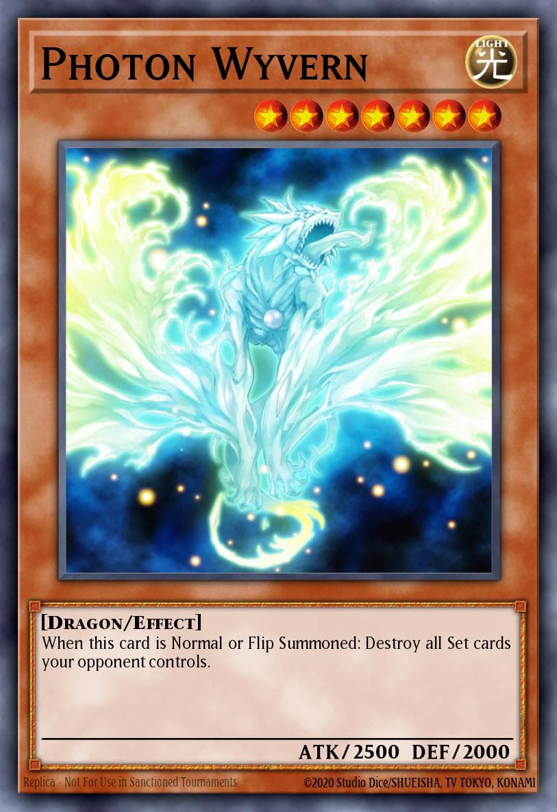 Carte Yu-Gi-Oh! Photon Wyvern #109 — Battle Pack 2: War of the Giants