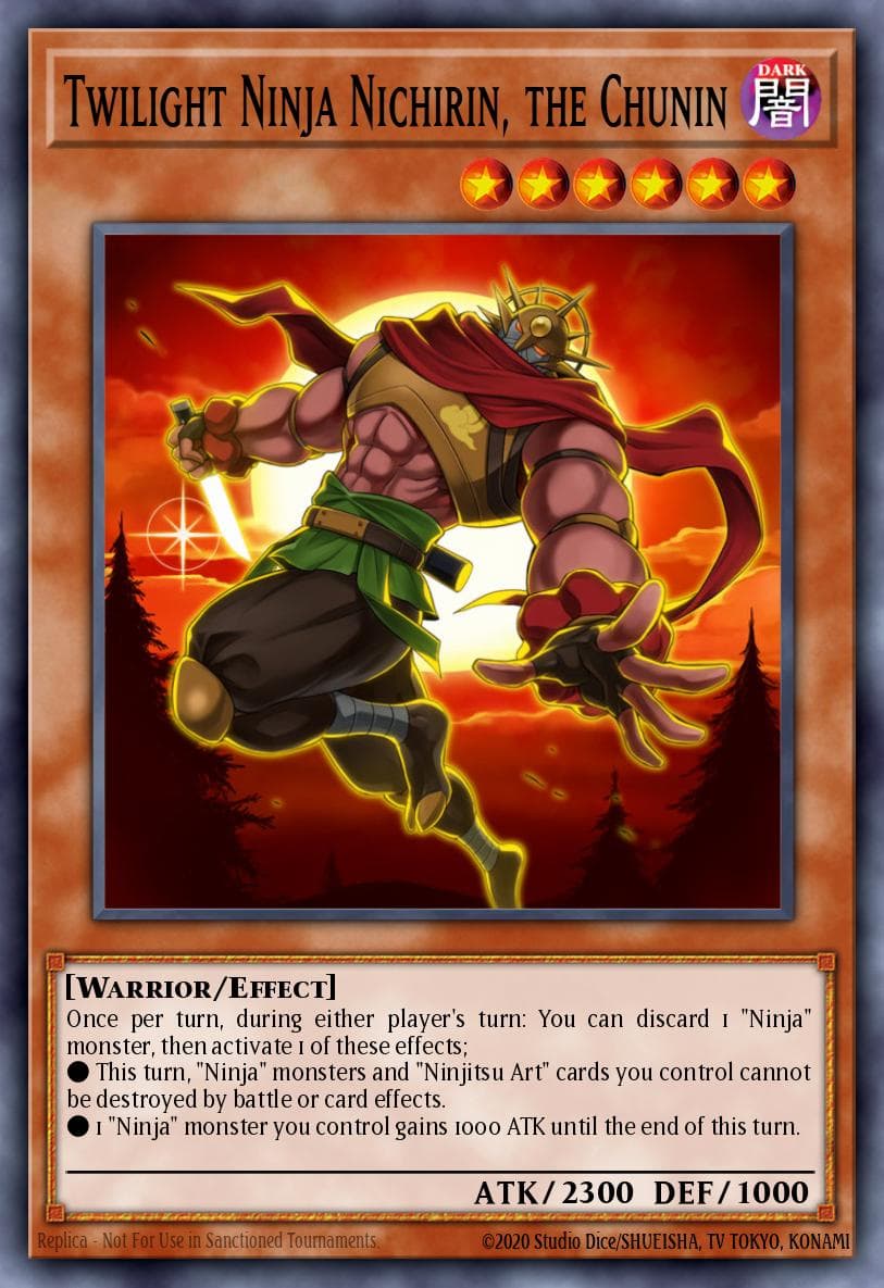Carte Yu-Gi-Oh! Twilight Ninja Nichirin, the Chunin #016 — Breakers of Shadow