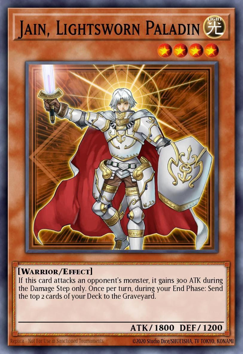 Carte Yu-Gi-Oh! Jain, Lightsworn Paladin #042 — Battle Pack 3: Monster League