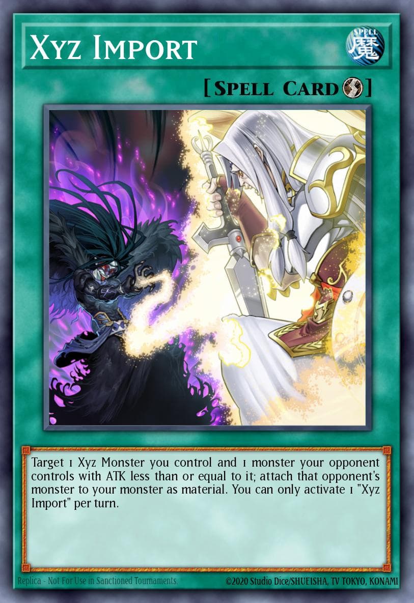 Carte Yu-Gi-Oh! Xyz Import #044 — Amazing Defenders