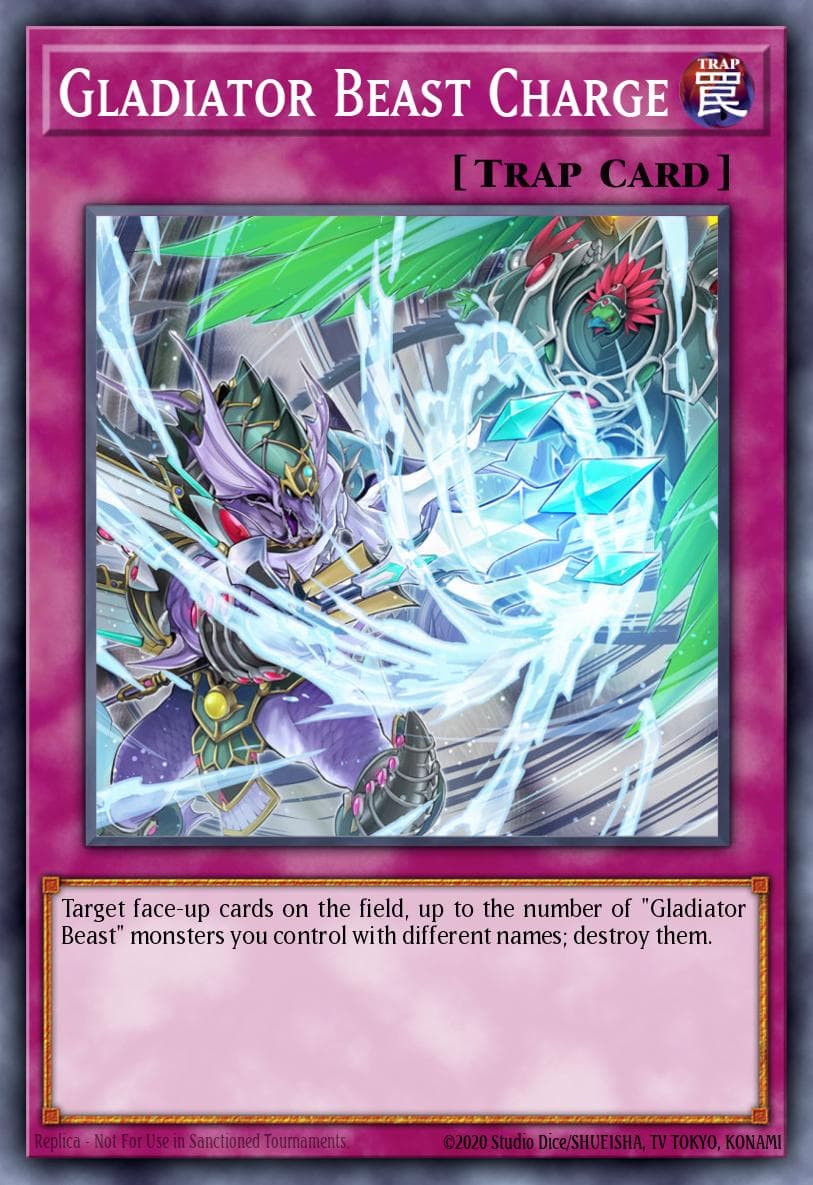 Carte Yu-Gi-Oh! Gladiator Beast Charge #071 — Chaos Impact