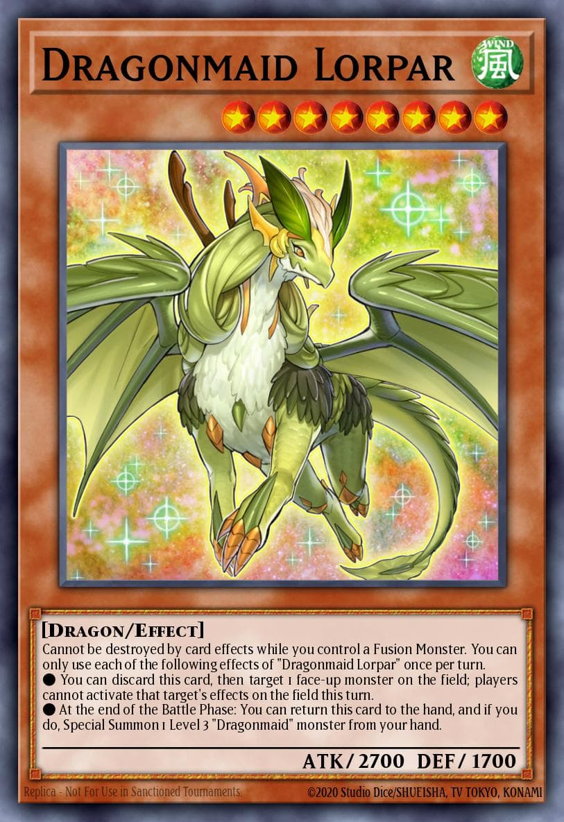 Carte Yu-Gi-Oh! Dragonmaid Lorpar #061 — Battles of Legend: Monster Mayhem