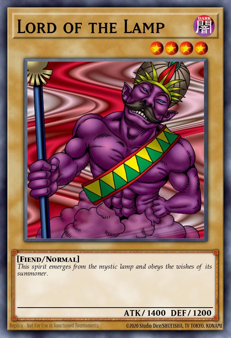Carte Yu-Gi-Oh! Lord of the Lamp #015 — Astral Pack Seven