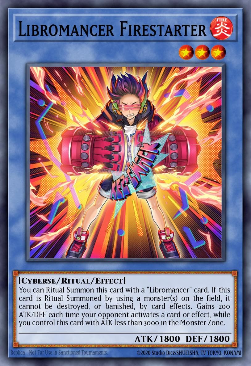 Carte Yu-Gi-Oh! Libromancer Firestarter #088 — Battle of Chaos
