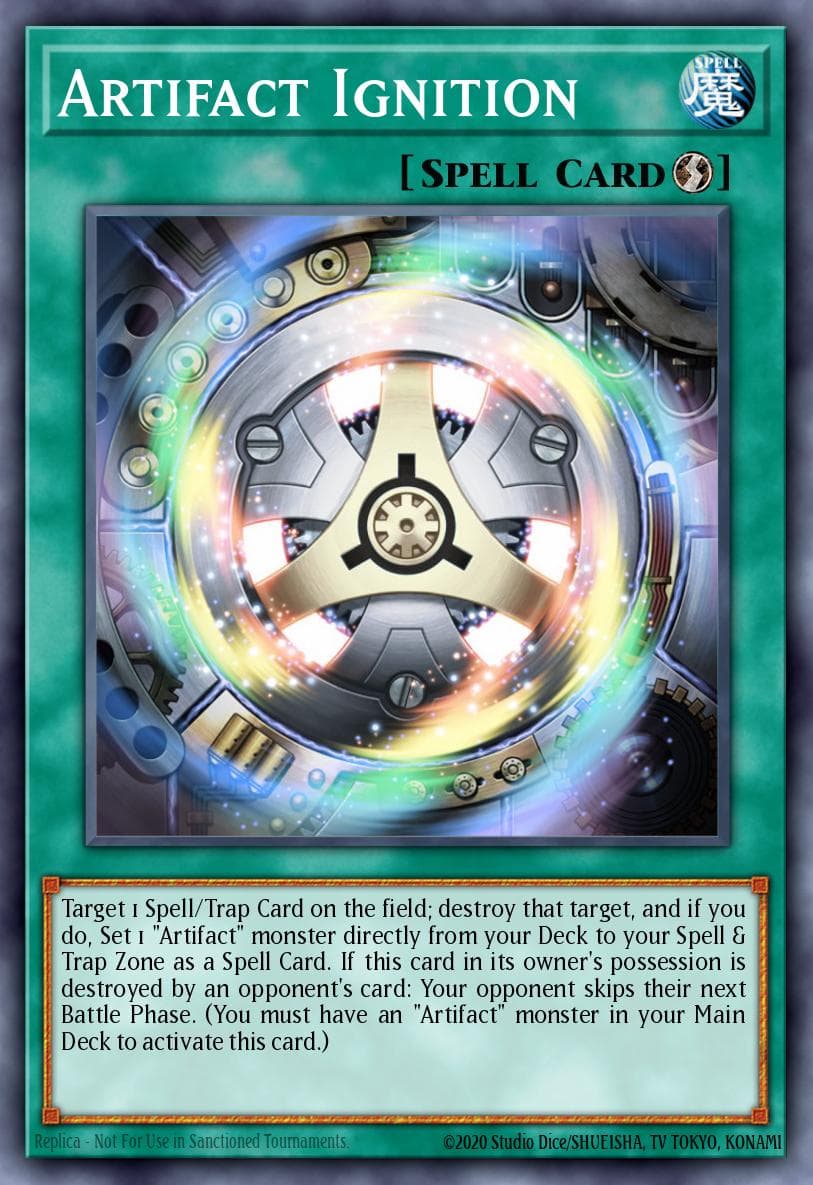 Carte Yu-Gi-Oh! Artifact Ignition #074 — Battles of Legend: Armageddon